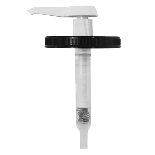 1 Gallon Wide Mouth Jar Measuring Pump - Homeland Harvest