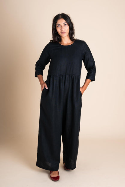Ranch Jumpsuit (Updated) in Black
