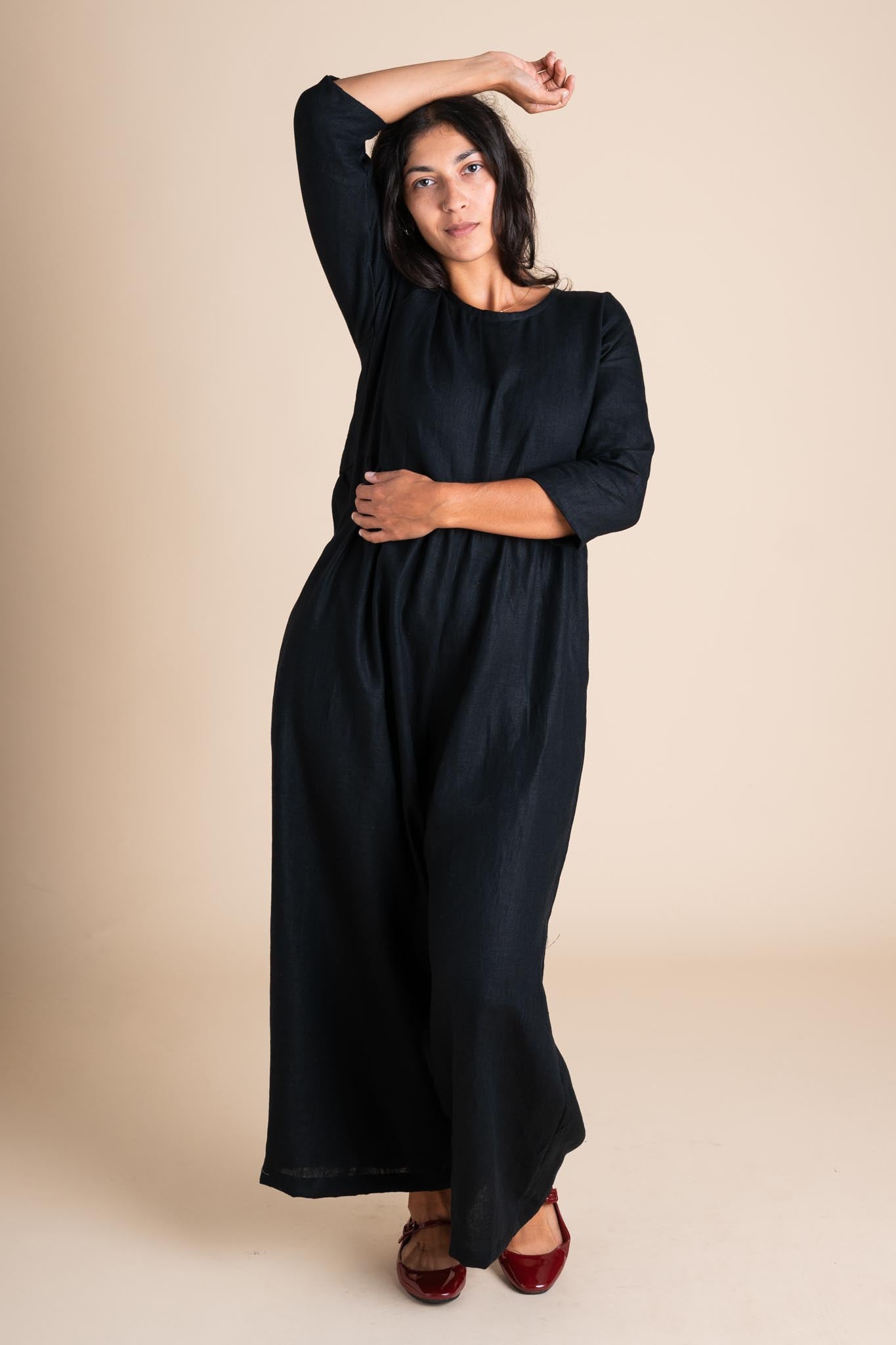 Ranch Jumpsuit (Updated) in Black