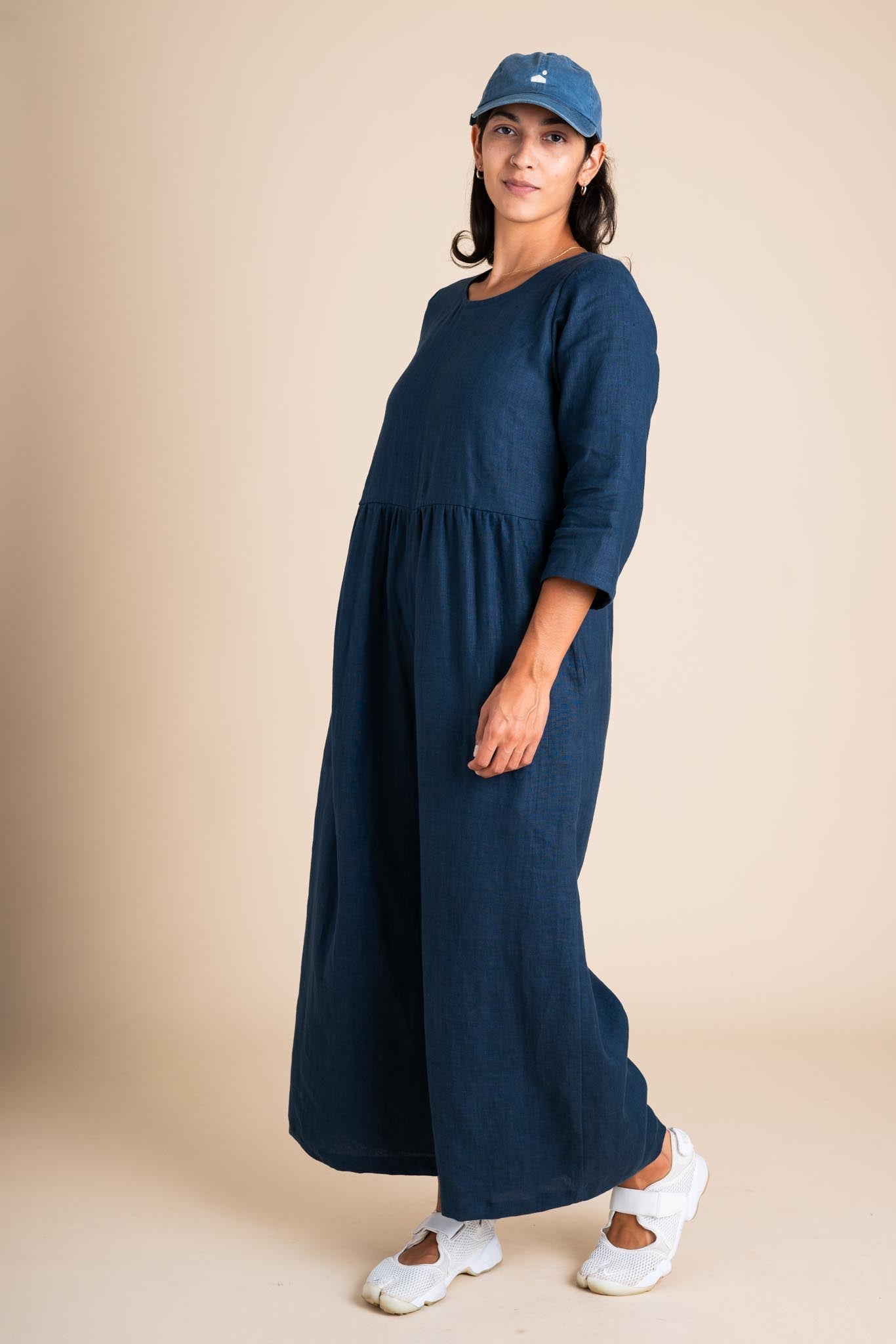 Ranch Jumpsuit (Updated) in Navy