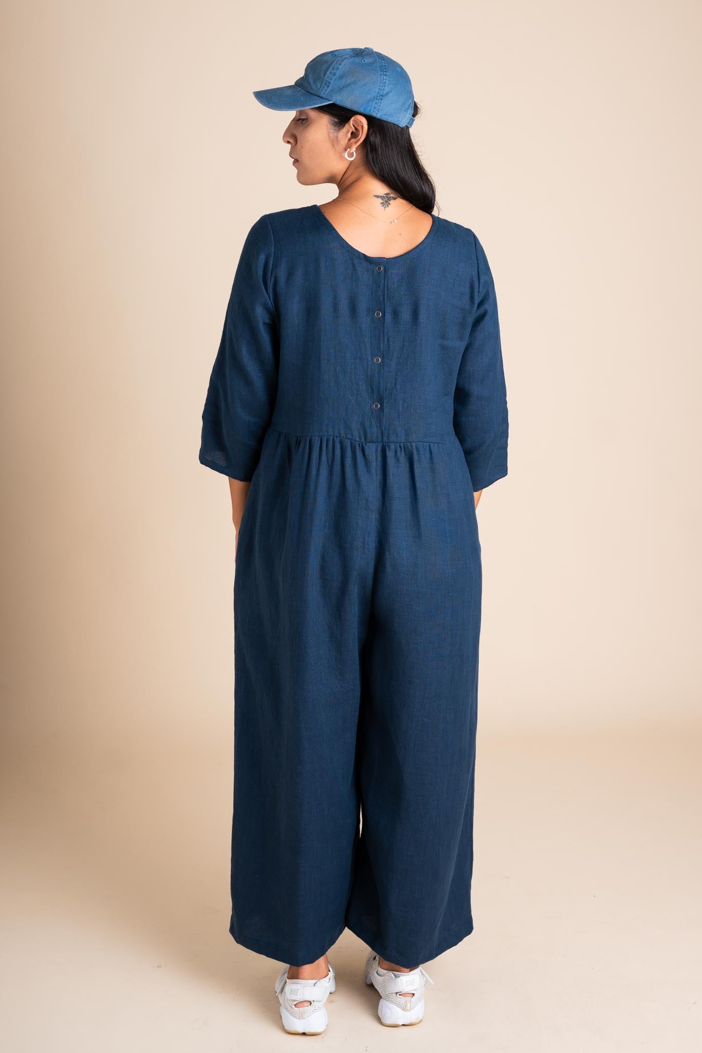 Ranch Jumpsuit (Updated) in Navy