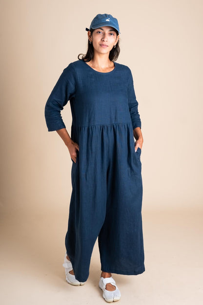 Ranch Jumpsuit (Updated) in Navy
