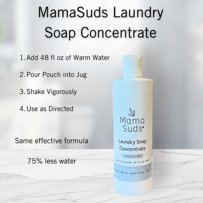 Laundry Soap Concentrate Pouch