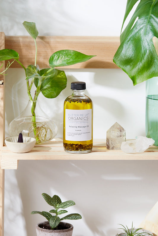 Relaxing Massage Oil - Homeland Harvest