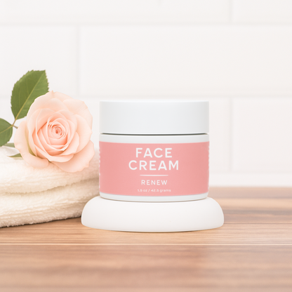 Renew face cream + collagen
