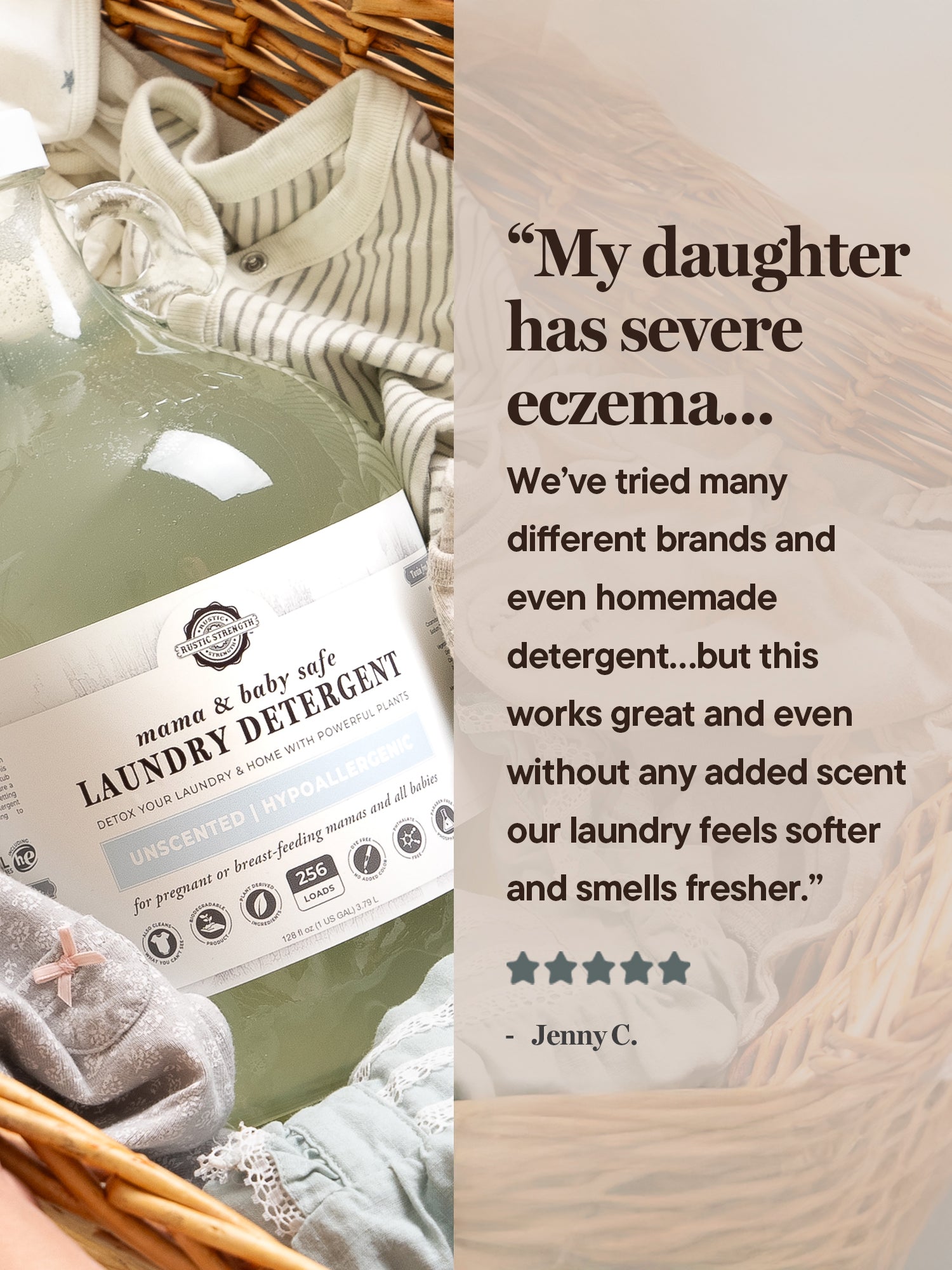 Laundry Detergent | Mama + Baby Safe - Homeland Harvest