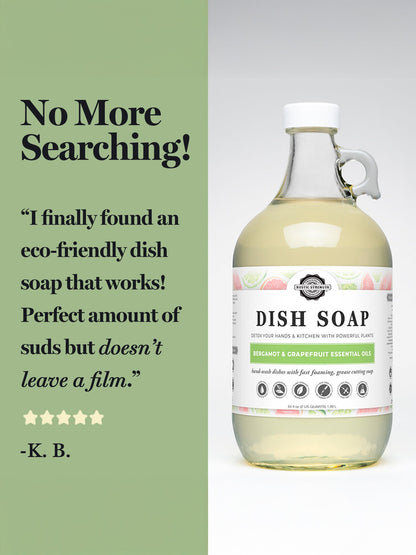 Dish Soap | Pink Grapefruit - Homeland Harvest