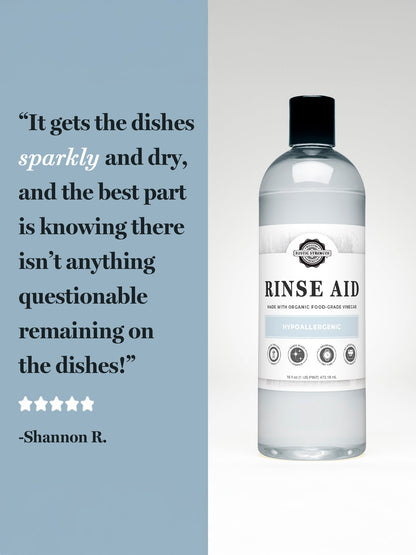 Rinse Aid for Automatic Dishwashers | Light Cherry - Homeland Harvest