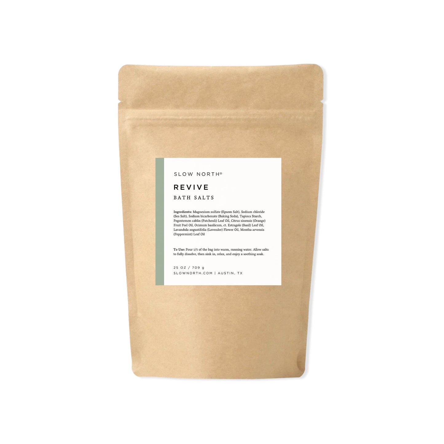 Revive Bath Salts - 25 oz Refill Bag - Homeland Harvest