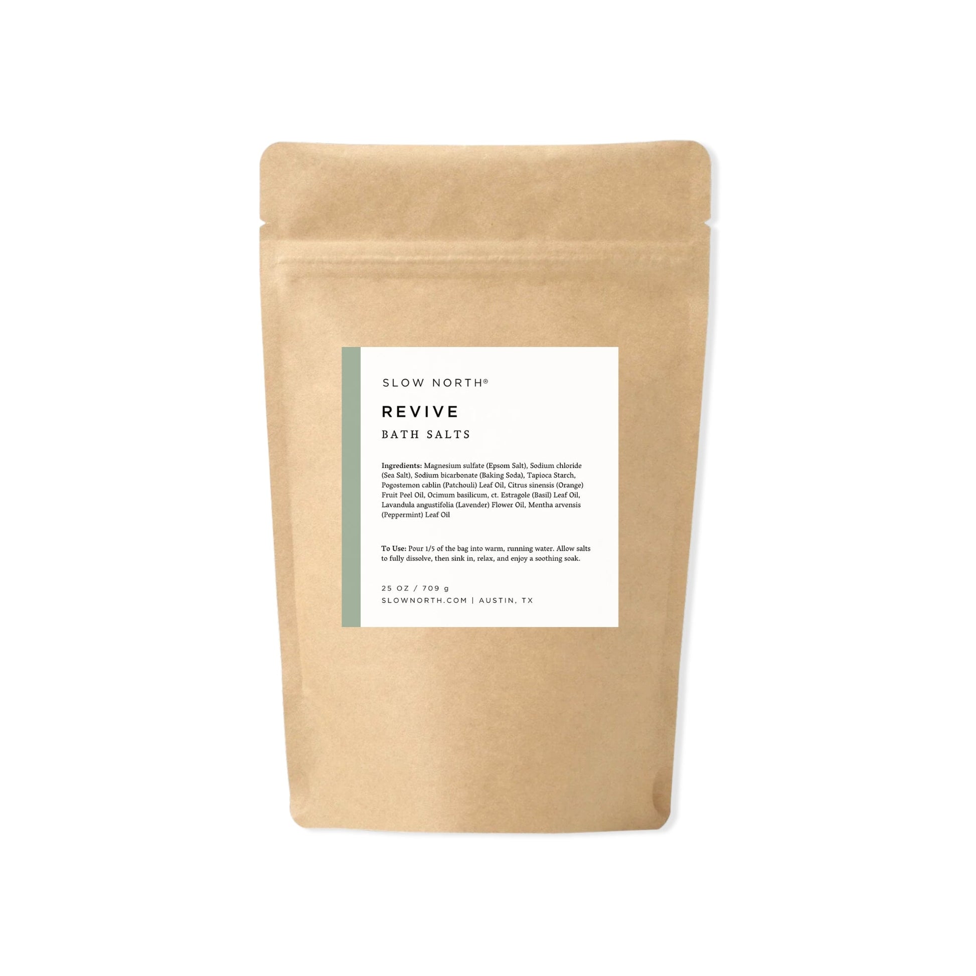 Revive Bath Salts - 25 oz Refill Bag - Homeland Harvest