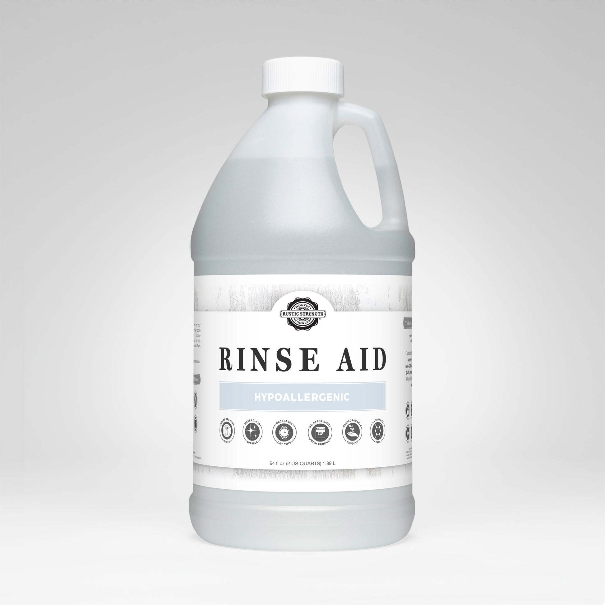 Rinse Aid for Automatic Dishwashers | Unscented - Homeland Harvest