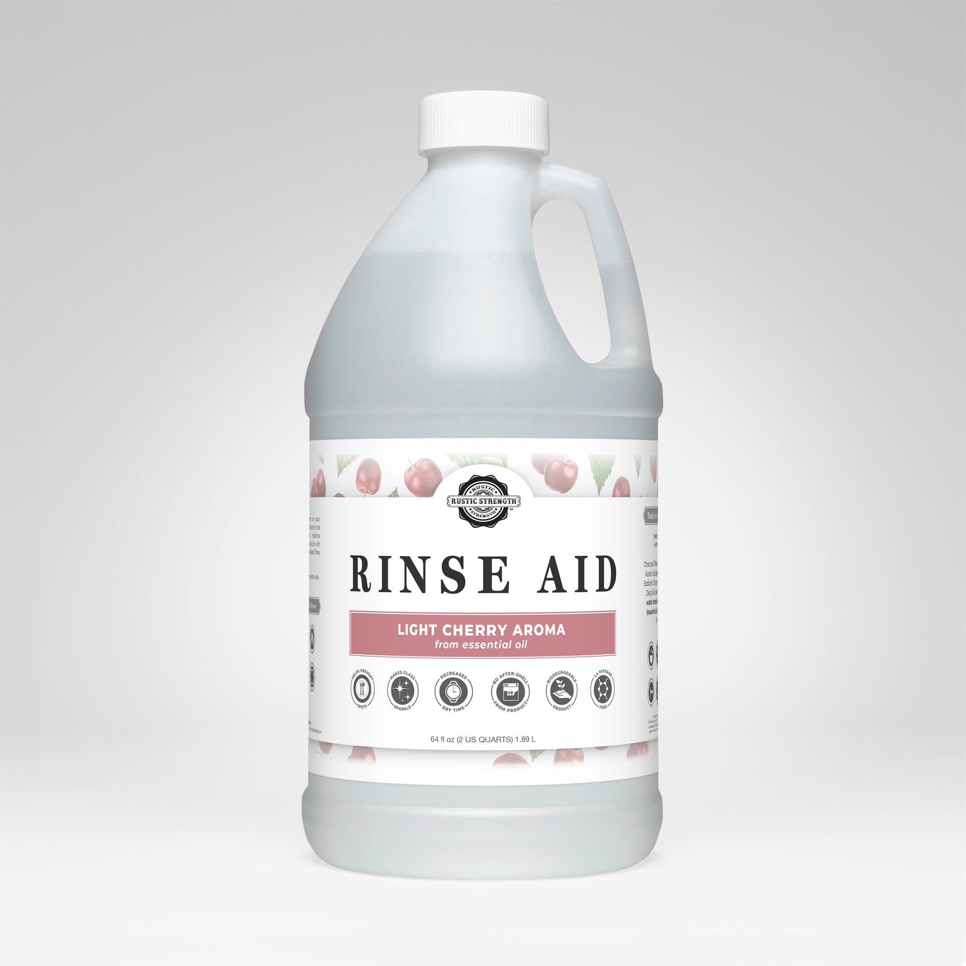 Rinse Aid for Automatic Dishwashers | Light Cherry - Homeland Harvest