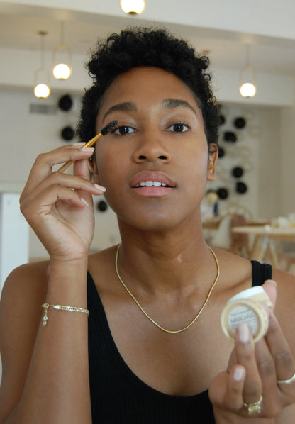 Black Vegan Zero-Waste Mascara - Homeland Harvest