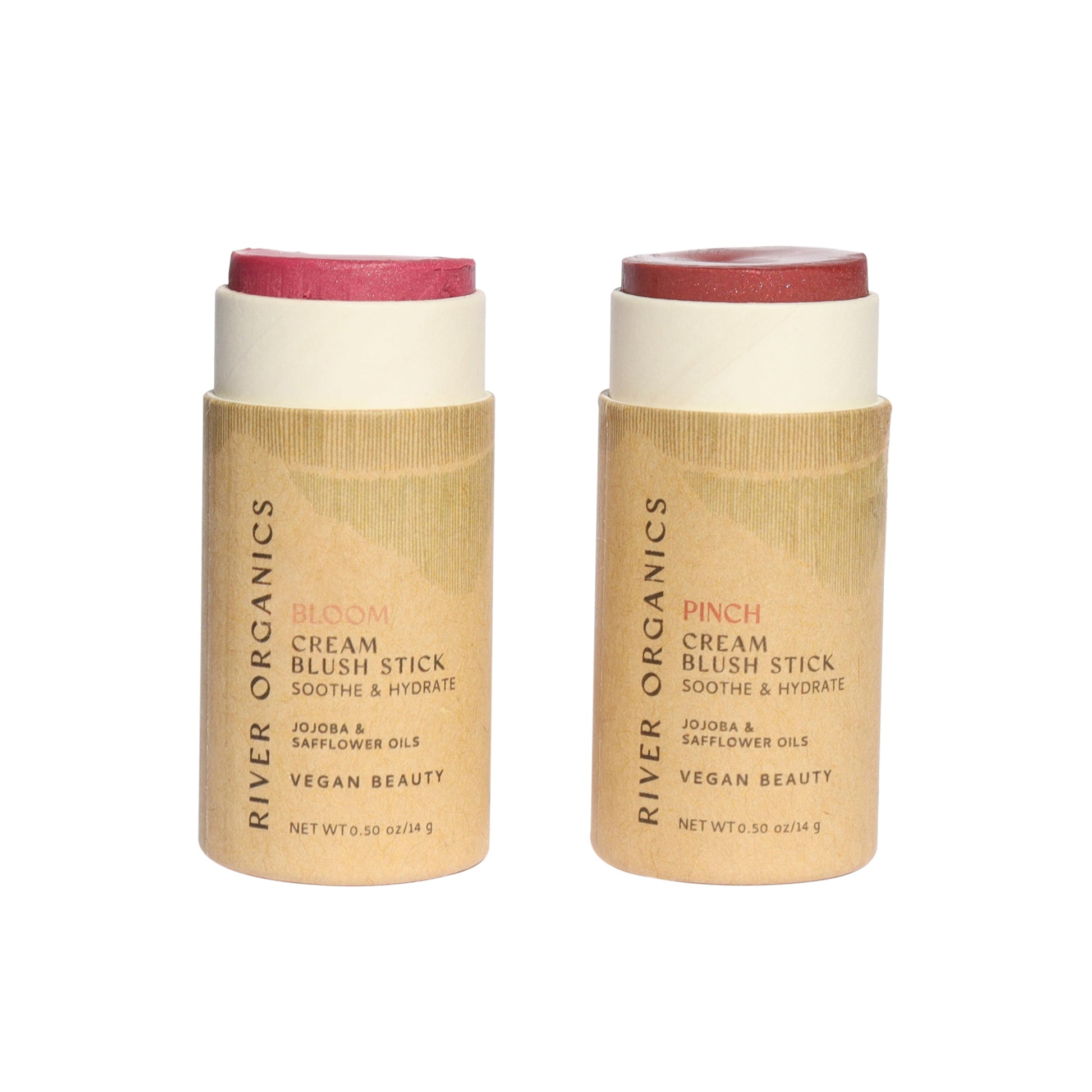 Creamy Vegan Blush Sticks | Set of 2 Mix &  Match - Homeland Harvest