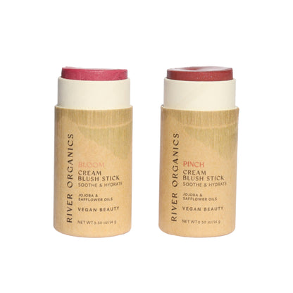 Creamy Vegan Blush Sticks | Set of 2 Mix &  Match - Homeland Harvest
