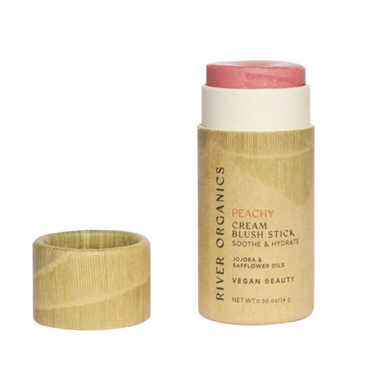 Creamy Vegan Blush Stick -  Peachy - Homeland Harvest