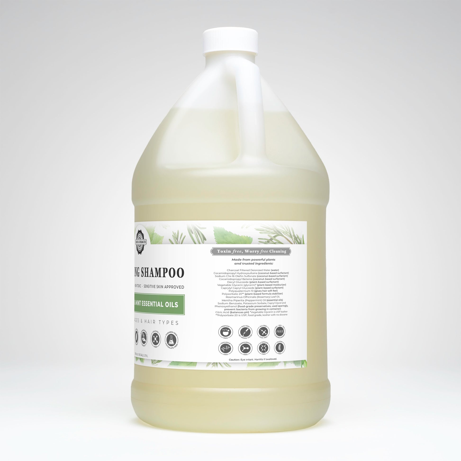 Soothing Shampoo | Rosemary & Mint - Homeland Harvest