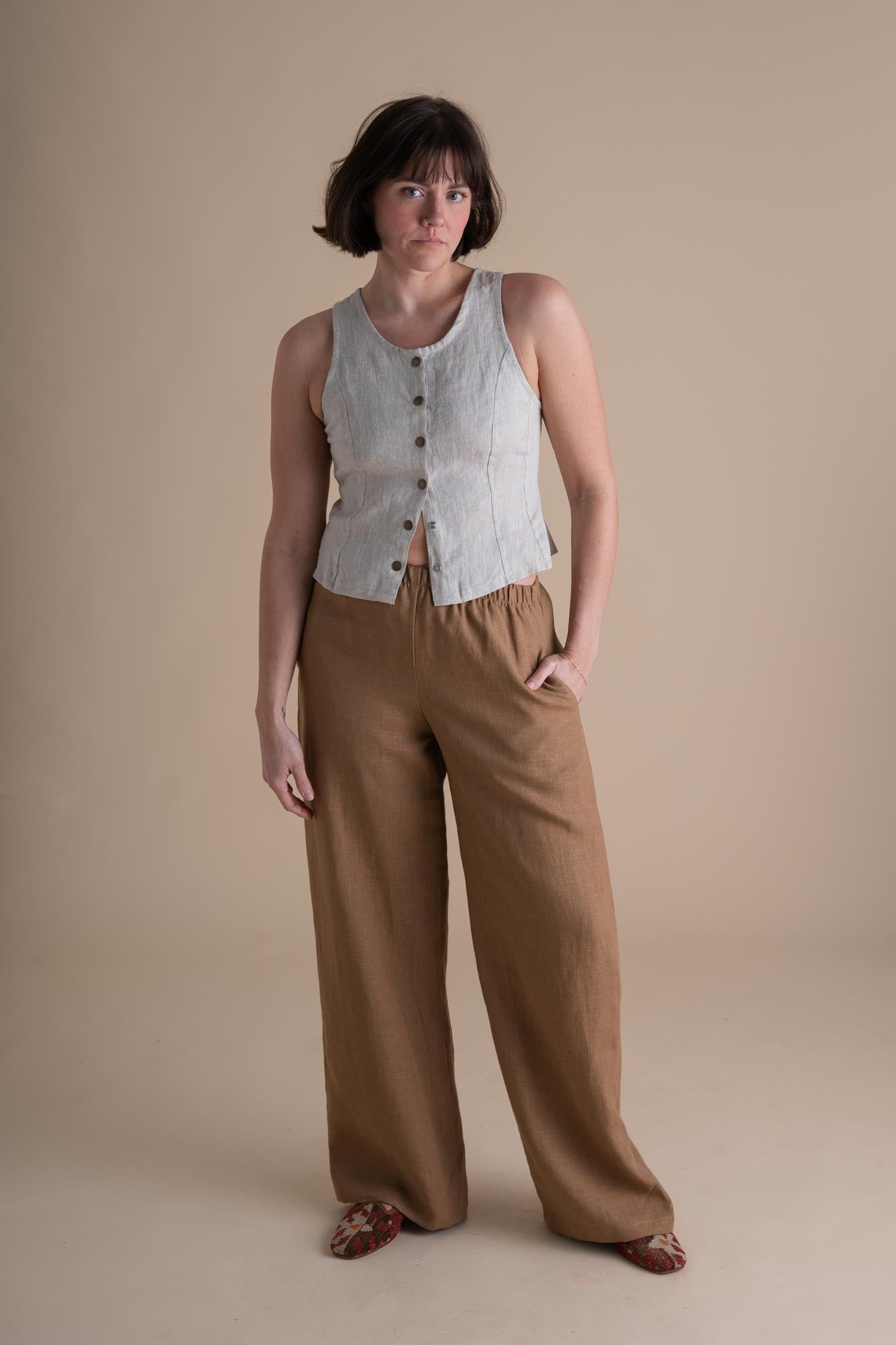 Elaina Pants (Updated) in Ginger