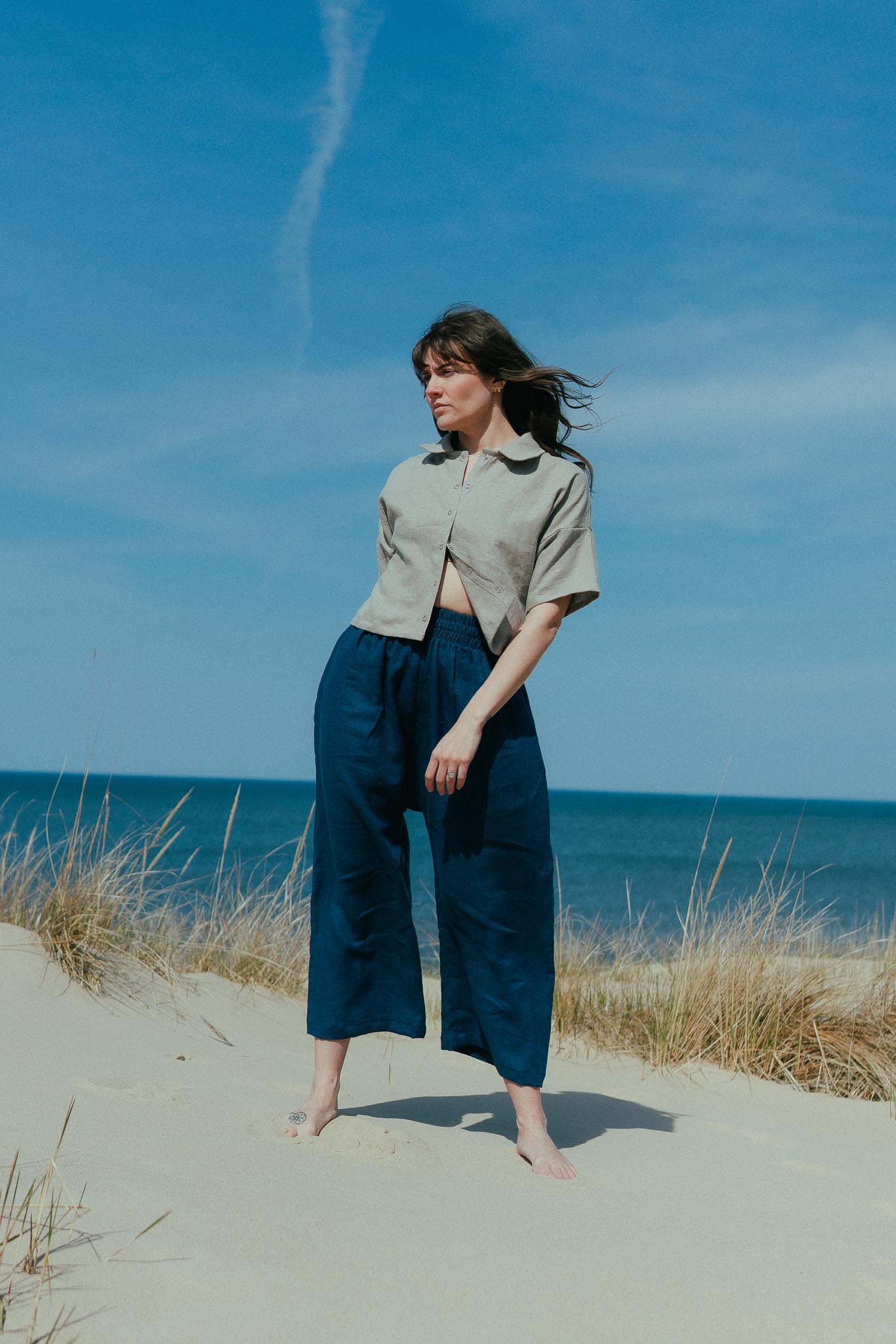 Weekend Pants (Updated) in Navy