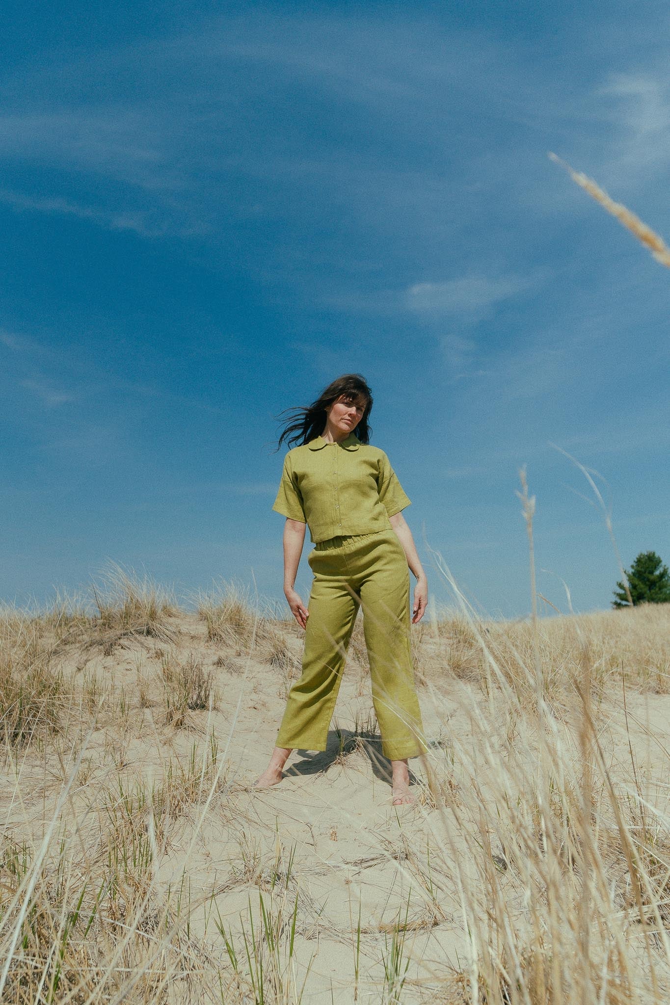Sunset Pants in Citrus