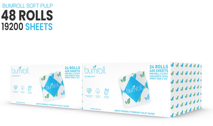 Bumroll, Proudly Made in USA, Premium Toilet Paper & Paper Towels, Plants Trees In The USA - Homeland Harvest