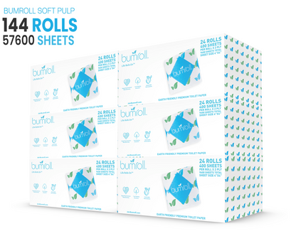 Bumroll, Proudly Made in USA, Premium Toilet Paper & Paper Towels, Plants Trees In The USA