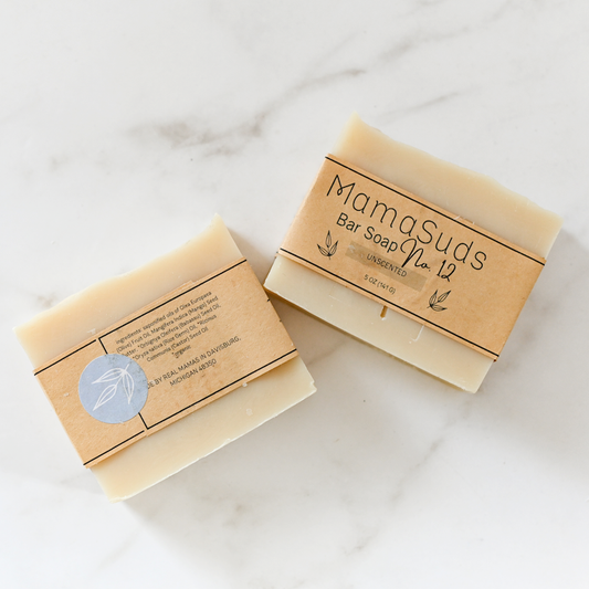 Unscented No. 12 Bar Soap - Homeland Harvest