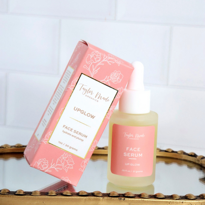 UpGlow Organic Face Serum | Collagen | Hyaluronic Acid