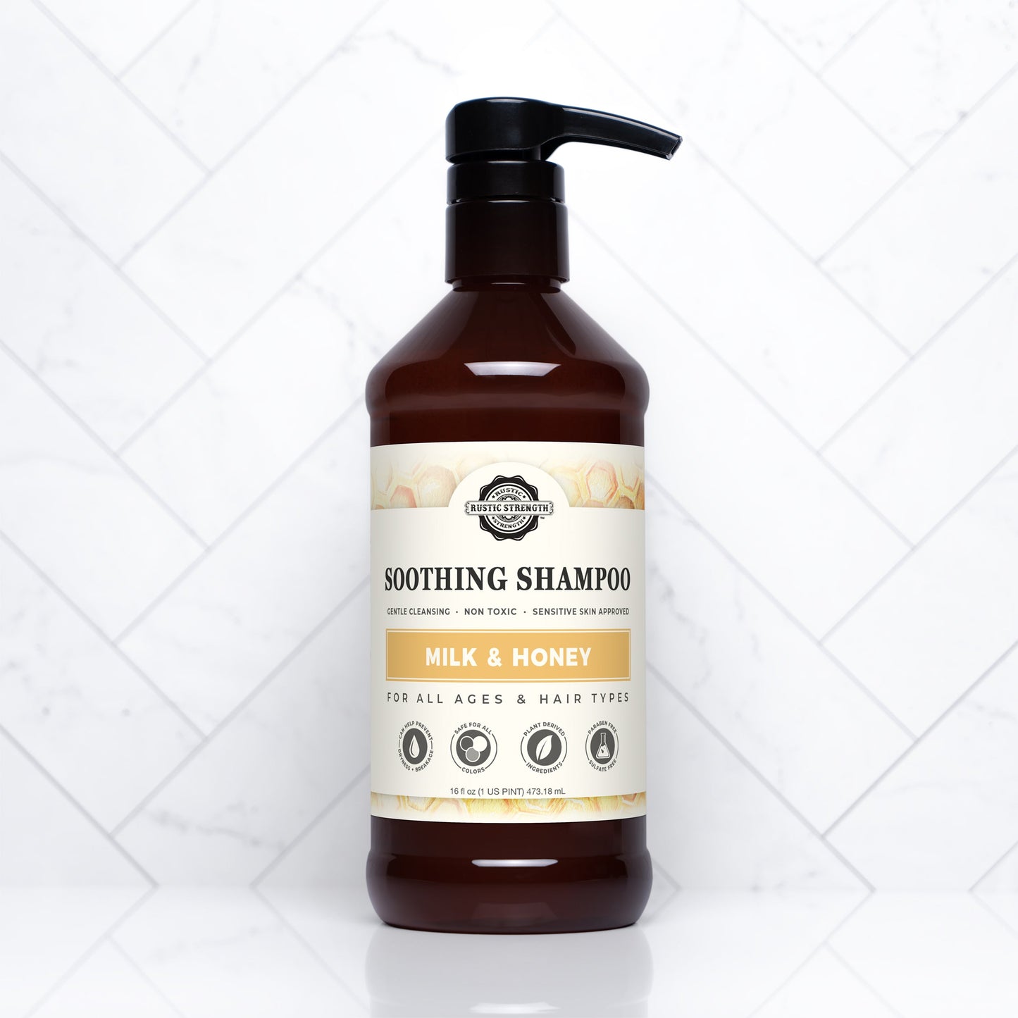Soothing Shampoo | Milk & Honey - Homeland Harvest