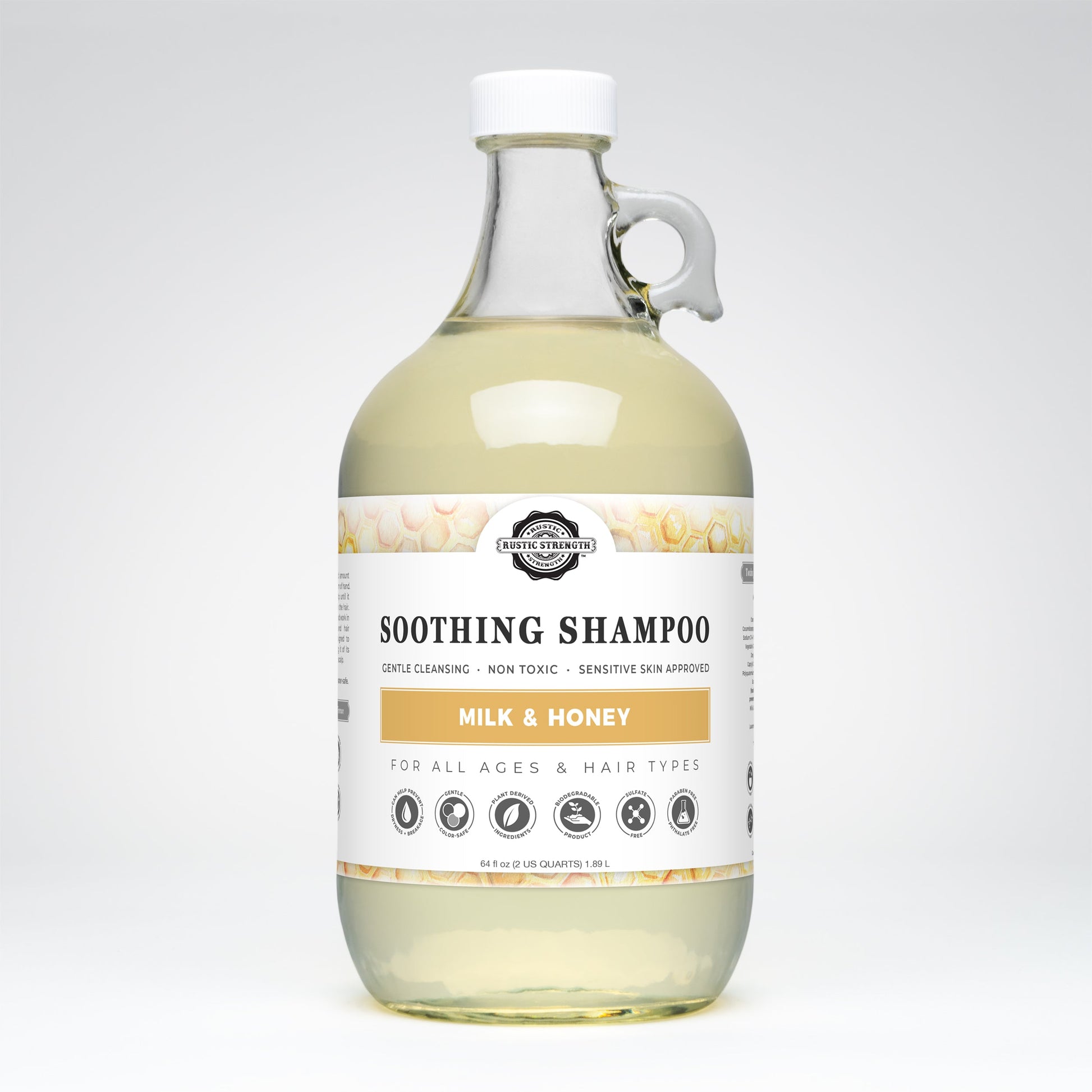Soothing Shampoo | Milk & Honey - Homeland Harvest