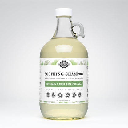 Soothing Shampoo | Rosemary & Mint - Homeland Harvest