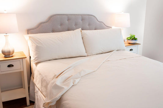Cotton Single [Separate] Flat Bed Sheet - Homeland Harvest
