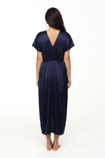 Silk Kimono Dress: EMF Shielding