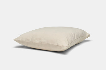 Natural Cotton Pillow With Wool Filling - Homeland Harvest