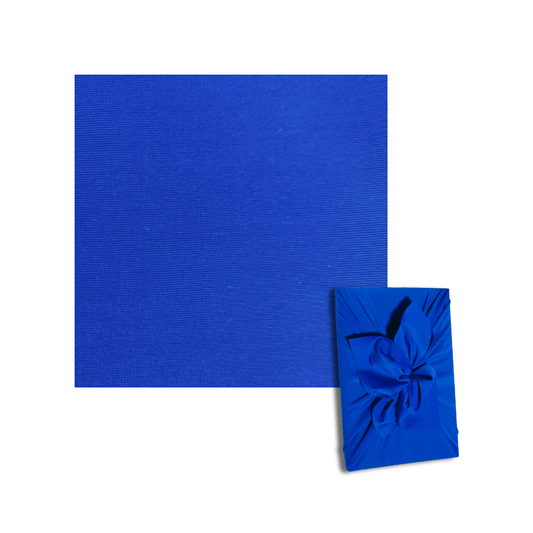 Small Reusable Cloth Furoshiki Gift Wrap | Deep Blue - Homeland Harvest