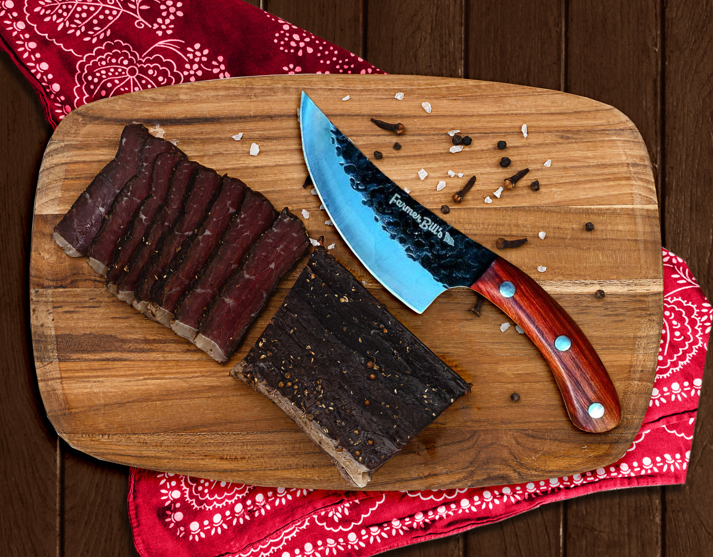 8 oz Spicy Chili Beef Biltong Slab
