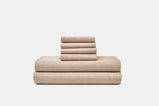 Natural Colored Cotton Bed Sheet Set - Homeland Harvest