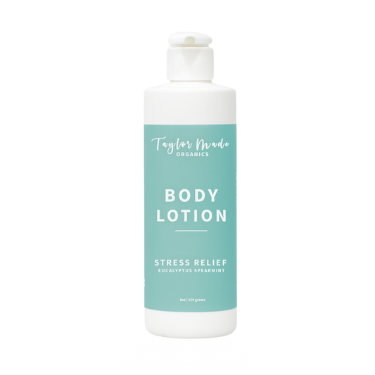 Stress Relief Organic Lotion | lightweight + non-greasy