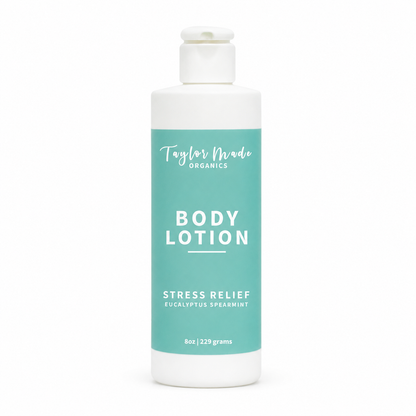 Stress Relief Organic Lotion | lightweight + non-greasy