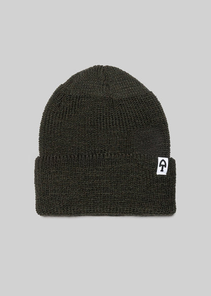 Merino Cardigan Stitch Beanie