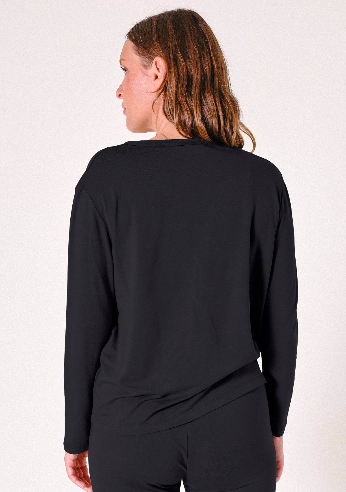 Toni PJ Shirt - Black - Homeland Harvest