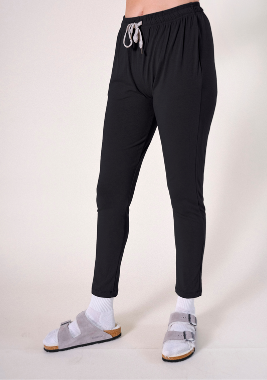 Toni PJ Pant - Black - Homeland Harvest
