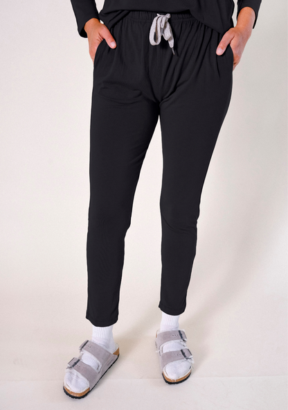 Toni PJ Pant - Black - Homeland Harvest