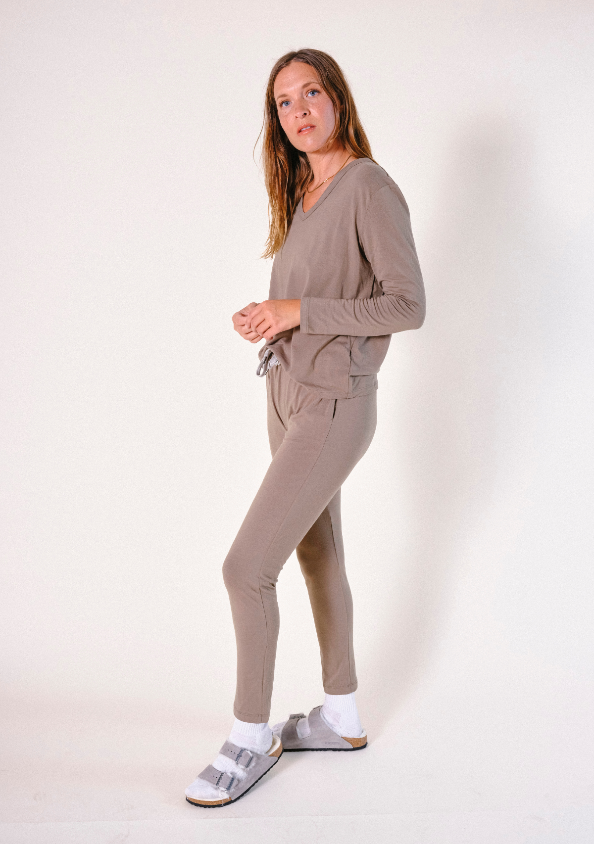Toni PJ Pant - Olive - Homeland Harvest