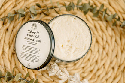 Tallow and Castor Oil Blossom Balm - Homeland Harvest