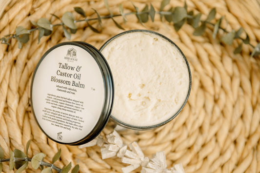 Tallow and Castor Oil Blossom Balm - Homeland Harvest