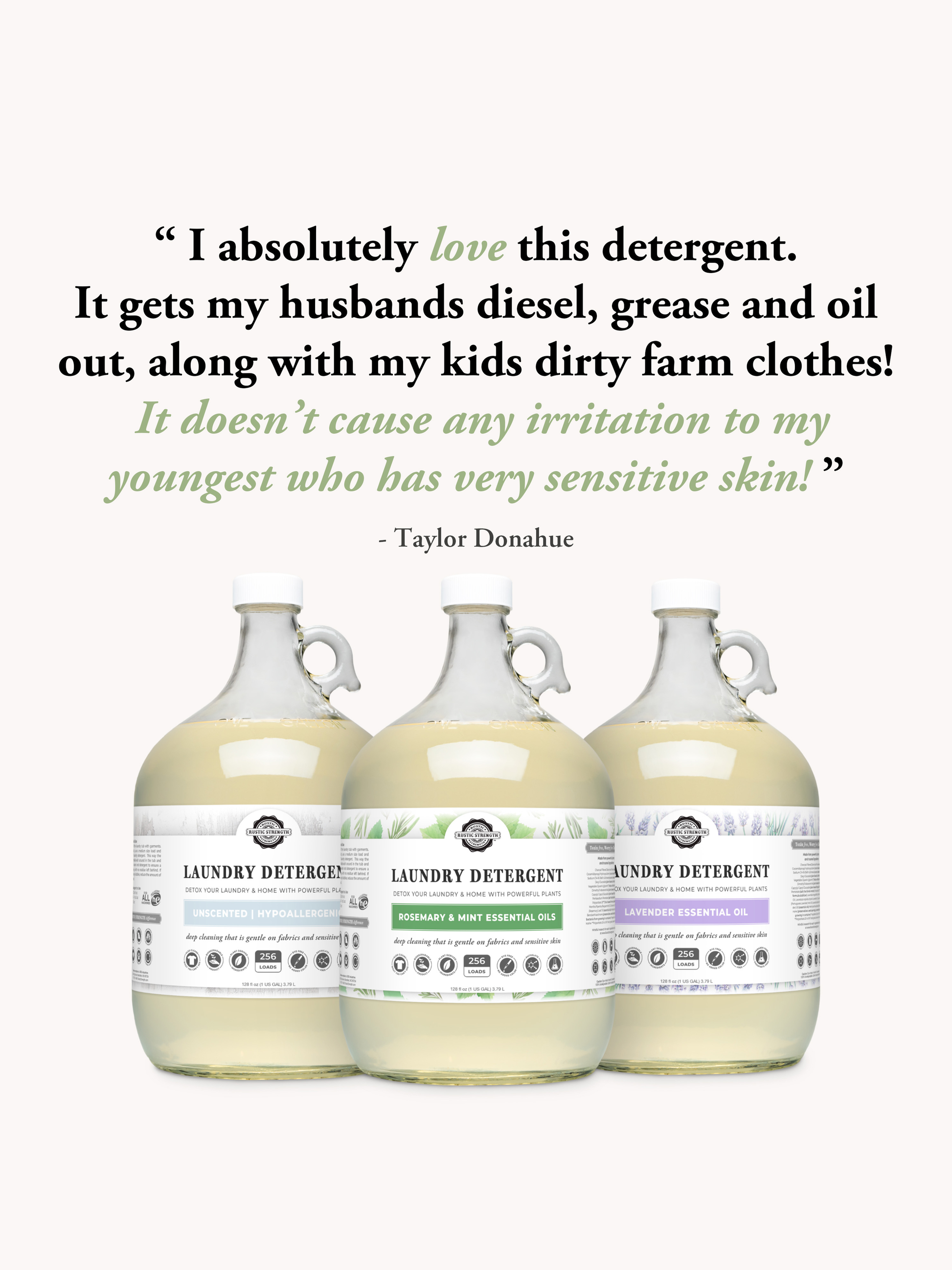 Laundry Detergent | Fresh Linen - Homeland Harvest