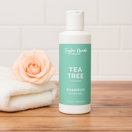 Tea Tree Organic Body Wash and Shampoo - fungal / candida - Homeland Harvest