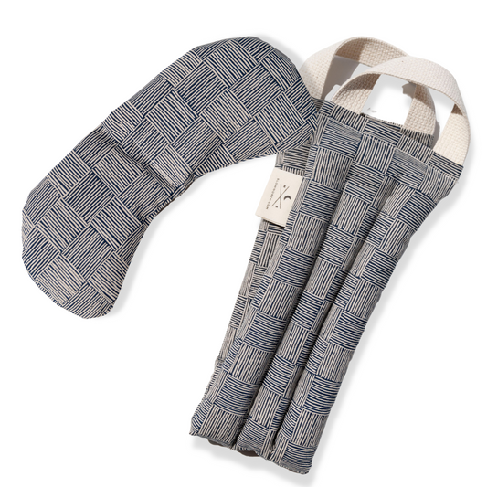 Eye Mask + Neck Wrap Bundle - Haystack - Homeland Harvest