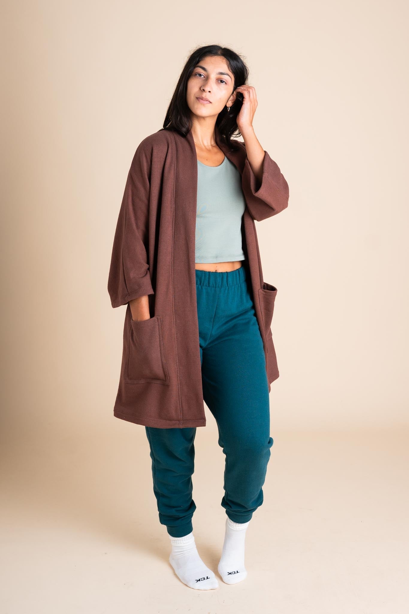 Timberline Cardigan (Updated) in Chestnut